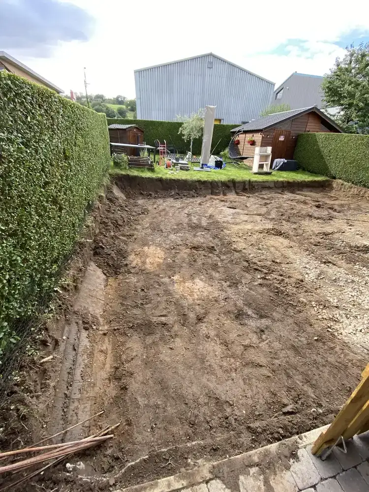 Terrassement — MG Art du Pavage