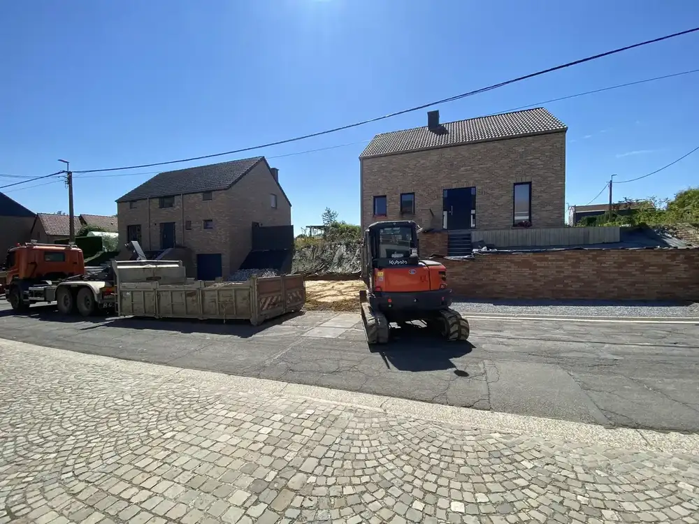 Terrassement — MG Art du Pavage