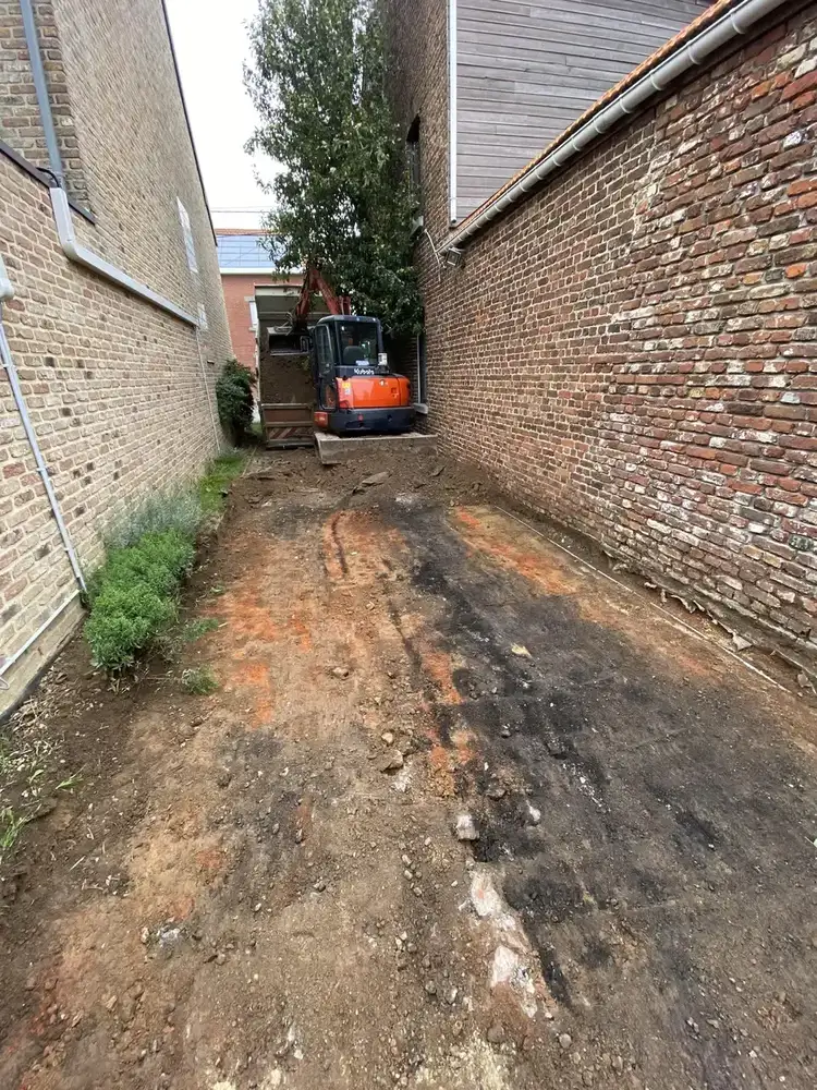 Terrassement — MG Art du Pavage