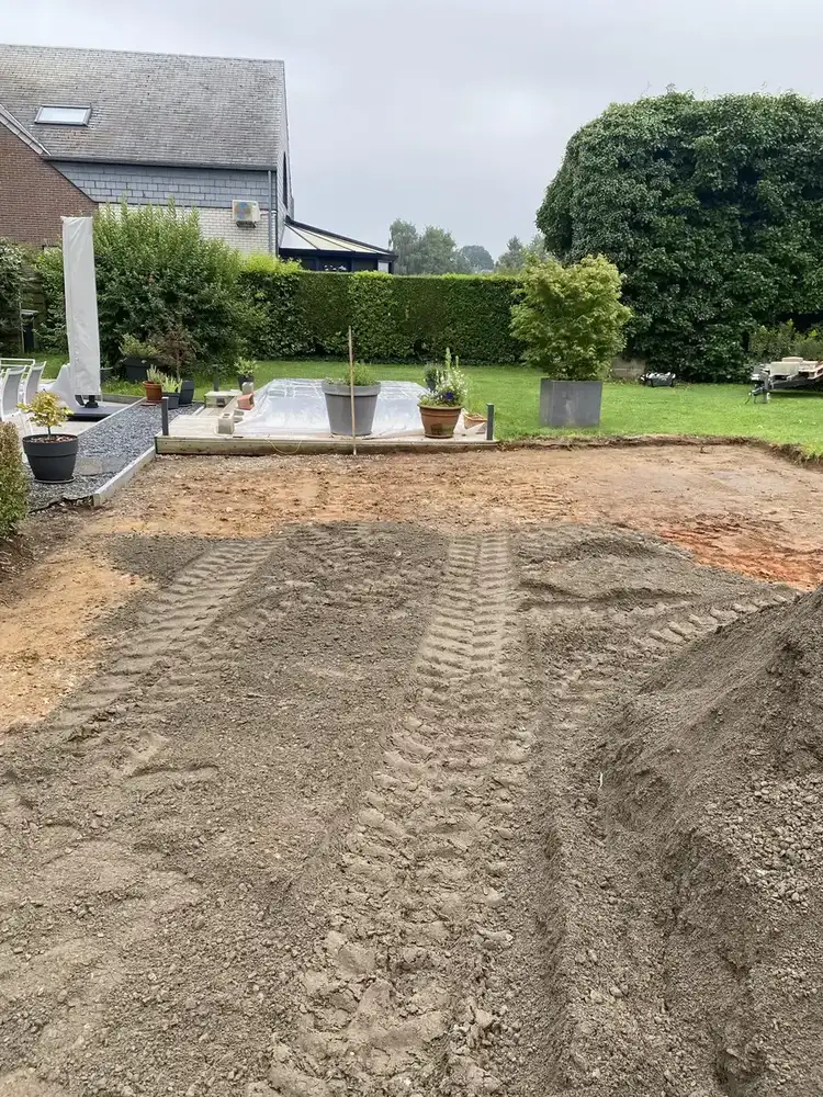 Terrassement — MG Art du Pavage